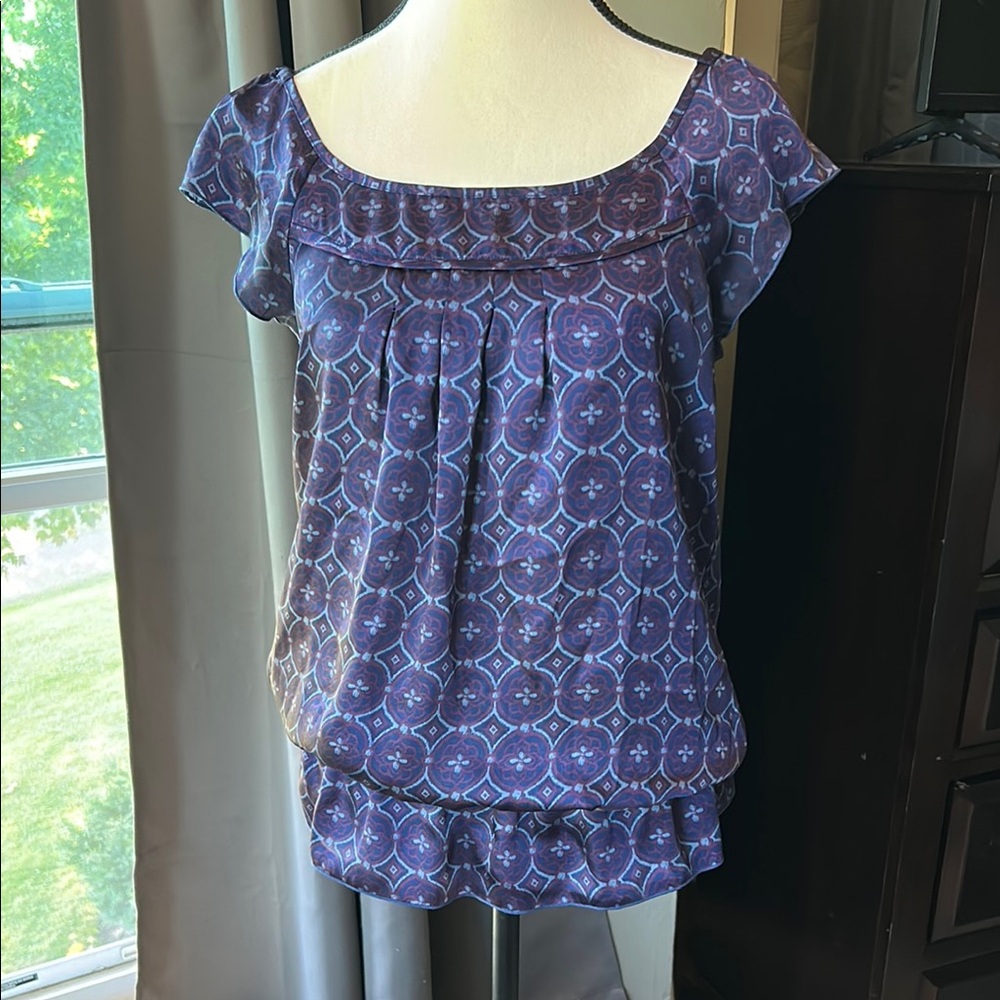 Elegant Purple Women's Top